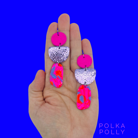 Polka Polly Flourish - Candy Floss