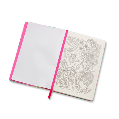 Lordy Dordie Rainbows Visual Art Diary / Journal | A5
