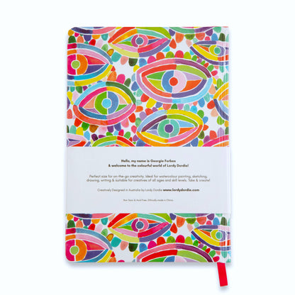 Lordy Dordie Eye Candy Visual Art Diary / Journal | A5