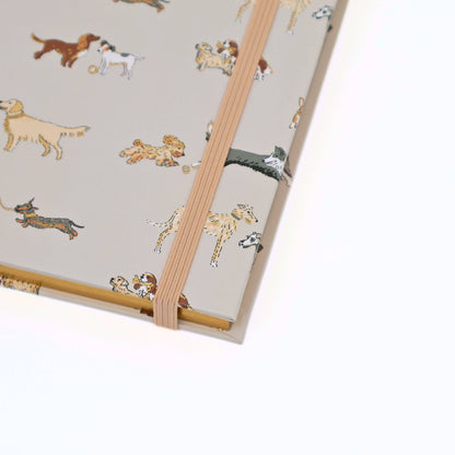 Sophie Allport A5 Hardcover Notebook Dogs Journal Cream Gift