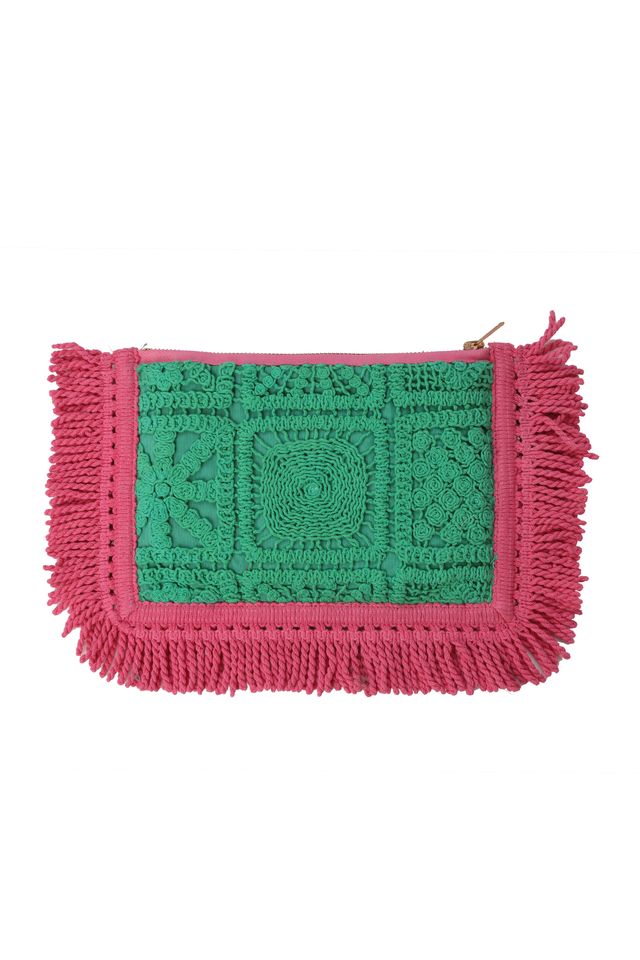 Emily Lovelock Crochet Pouch