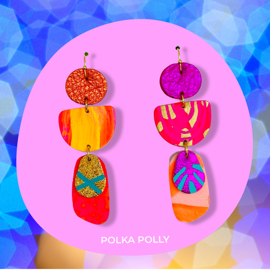 Polka Polly Lava Isle Flourish