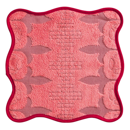 Sage and Clare Esme Face Washer Hibiscus