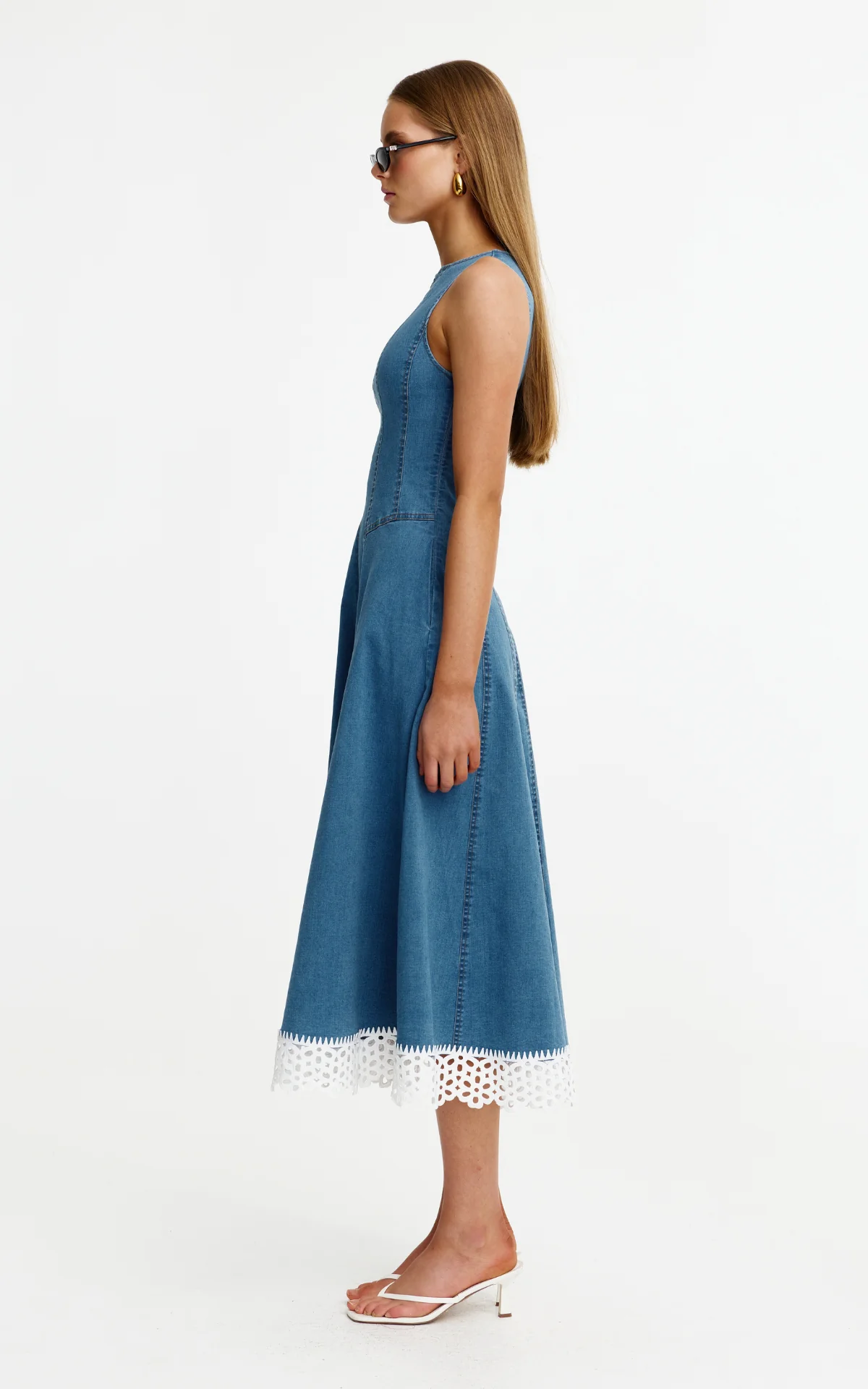Kinny Indie Dress - Vintage Denim