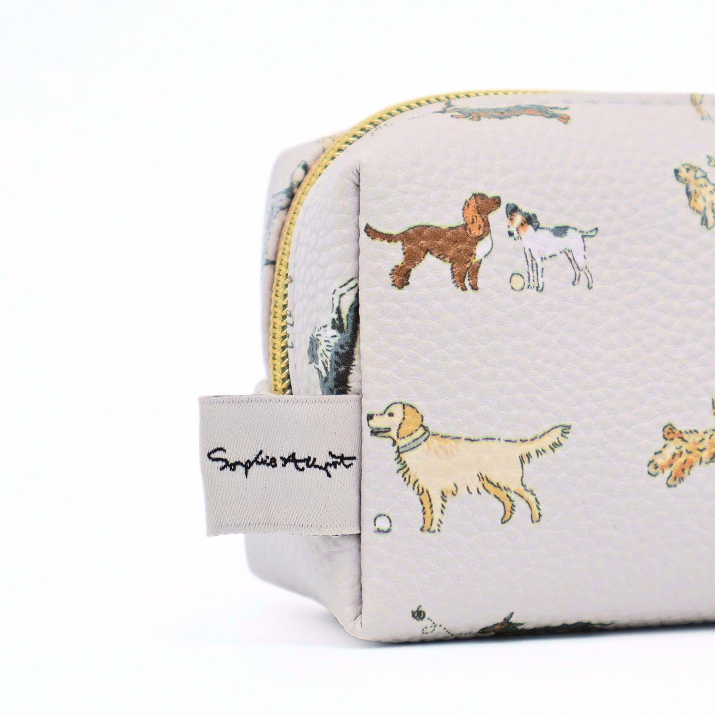 Sophie Allport Pencil Case Cosmetic Zip Faux Leather Gift