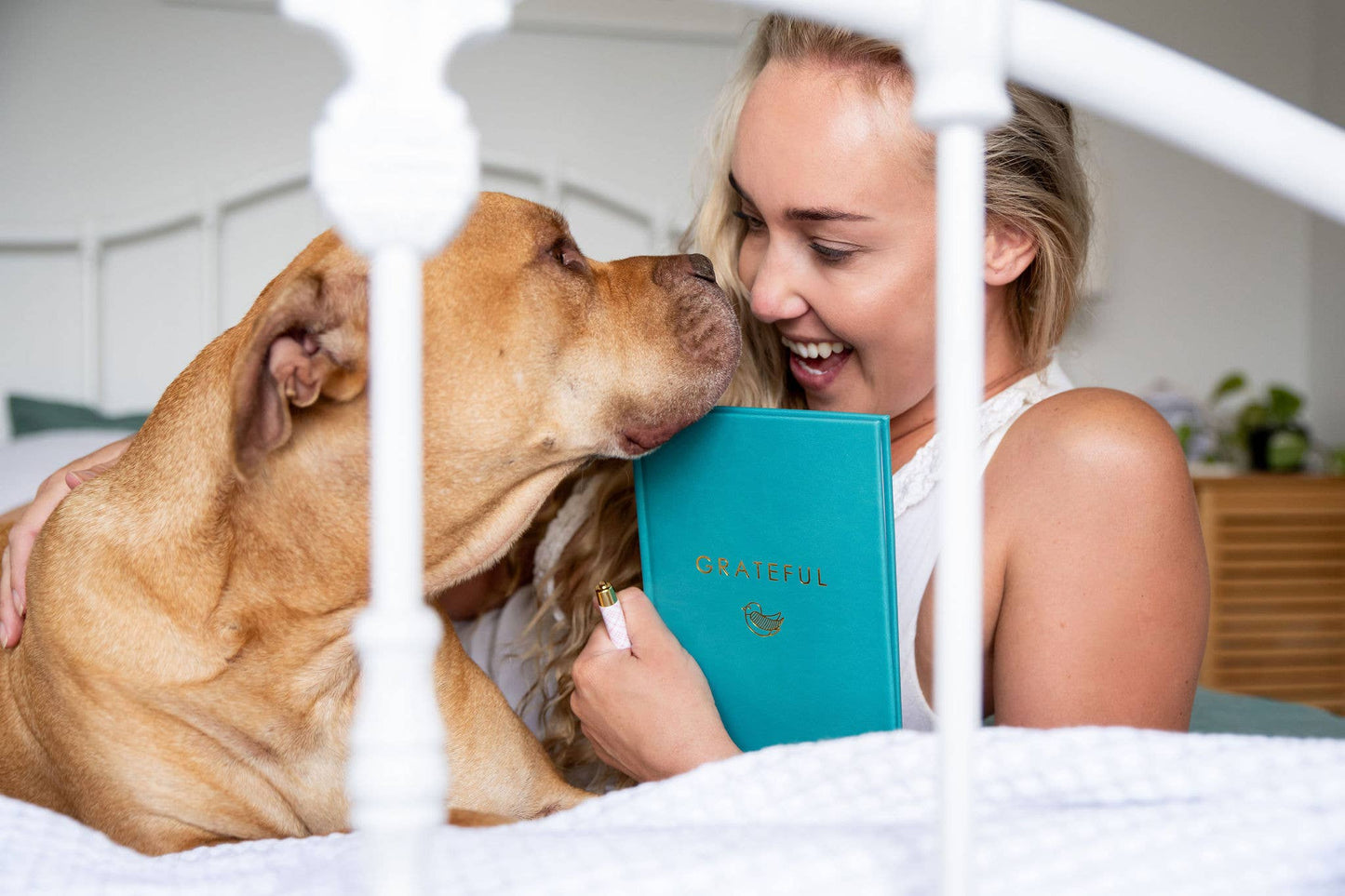 Gratitude Journal - Undated with Soft Vegan Leather Cover