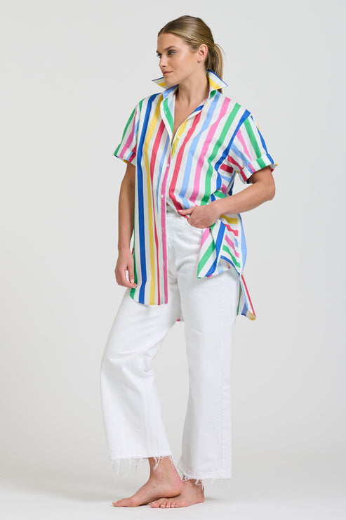 Shirty The Ashely Shirt - Fiesta Stripe