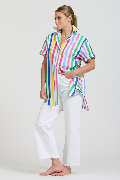 Shirty The Ashely Shirt - Fiesta Stripe