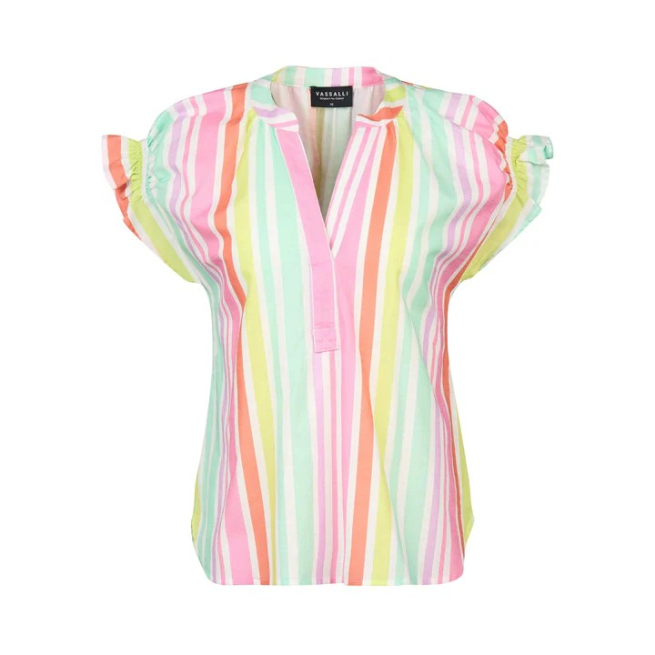 Vassalli Drop Shoulder Shirt Cabana