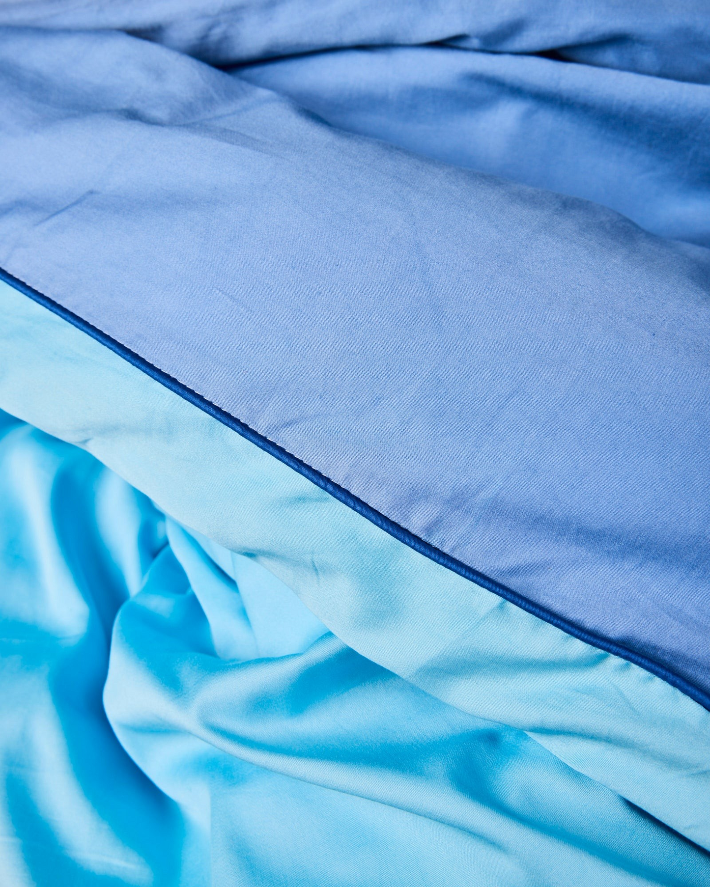 Kip and Co Glow In Blue Bamboo Cotton Quilt Cover