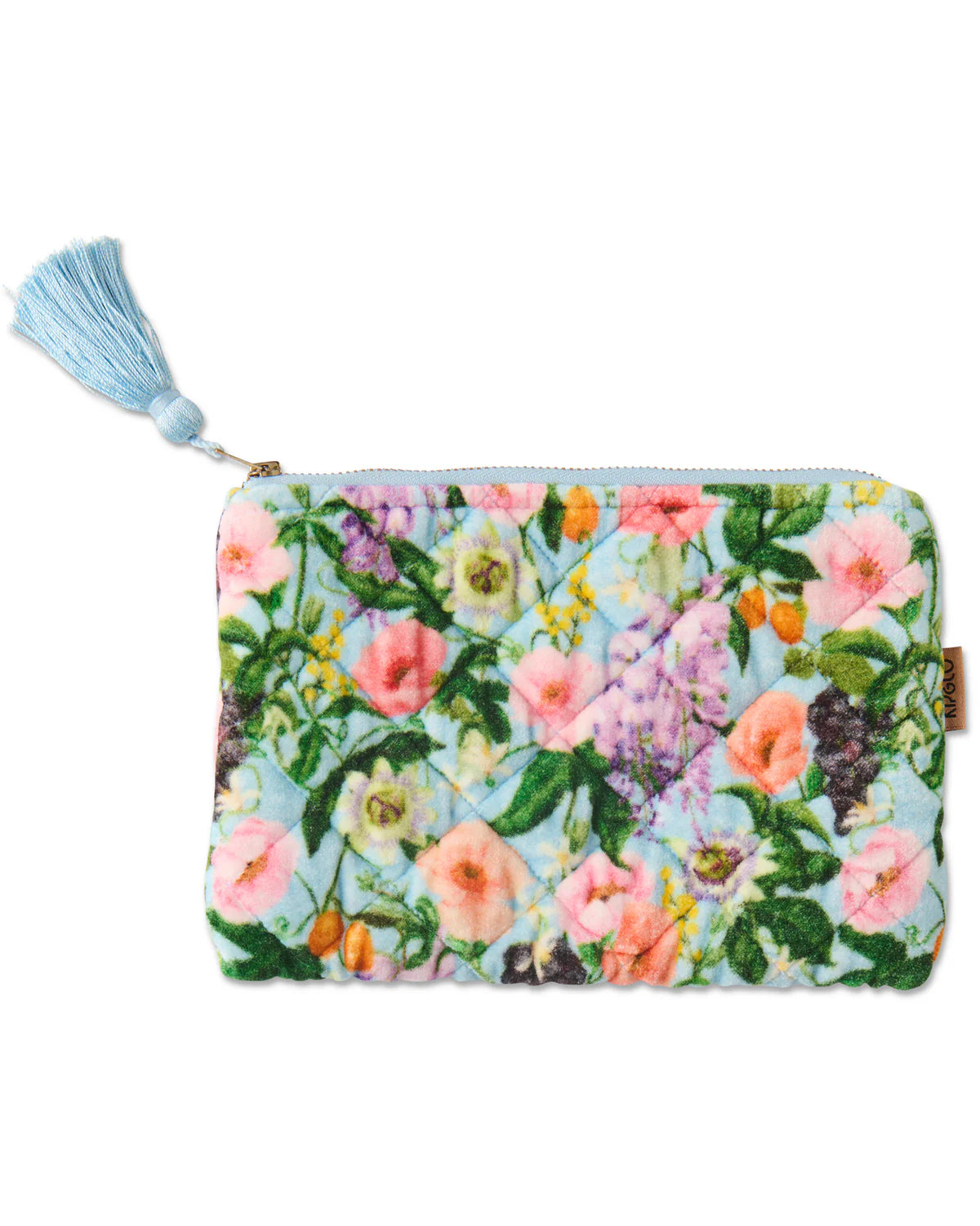 Kip and Co Spring In The Air Velvet Cosmetics Purse