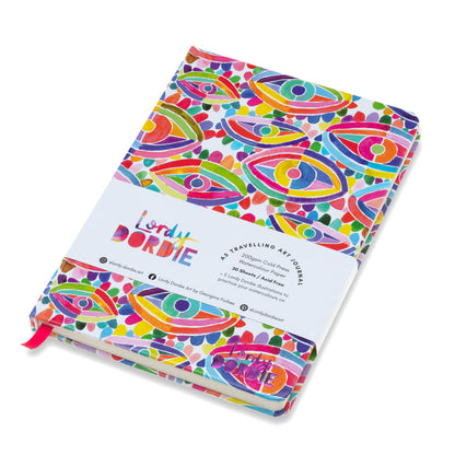 Lordy Dordie Eye Candy Visual Art Diary / Journal | A5