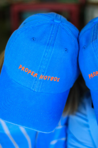 Sterling Belle Proper Hotbox Cap Blue with Neon Orange
