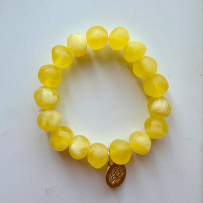 Greenwood Designs Marble rock bracelets: Fuchsia