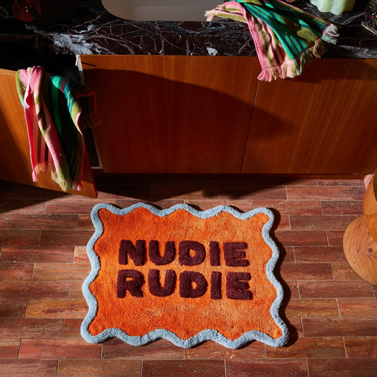 Sage & Clare Amalie Nudie Bath Mat - Orangerie
