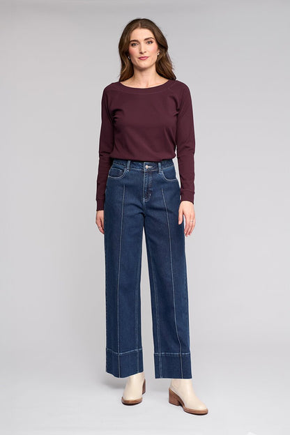 Vassalli Alley Jean Dark Blue