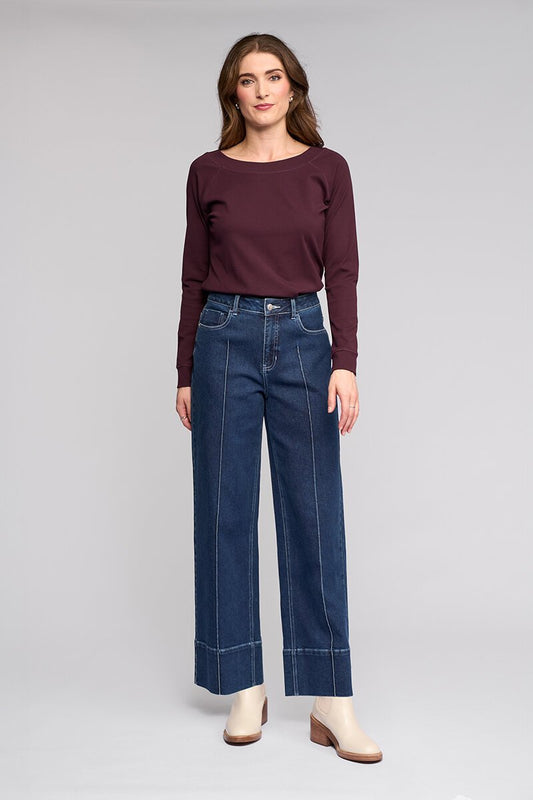 Vassalli Alley Jean Dark Blue