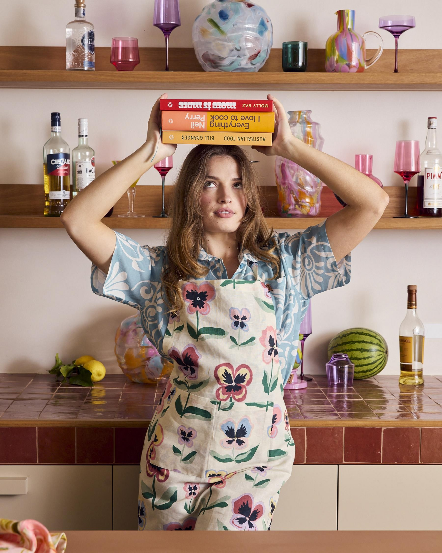 Kip and Co Pretty Pansy Apron