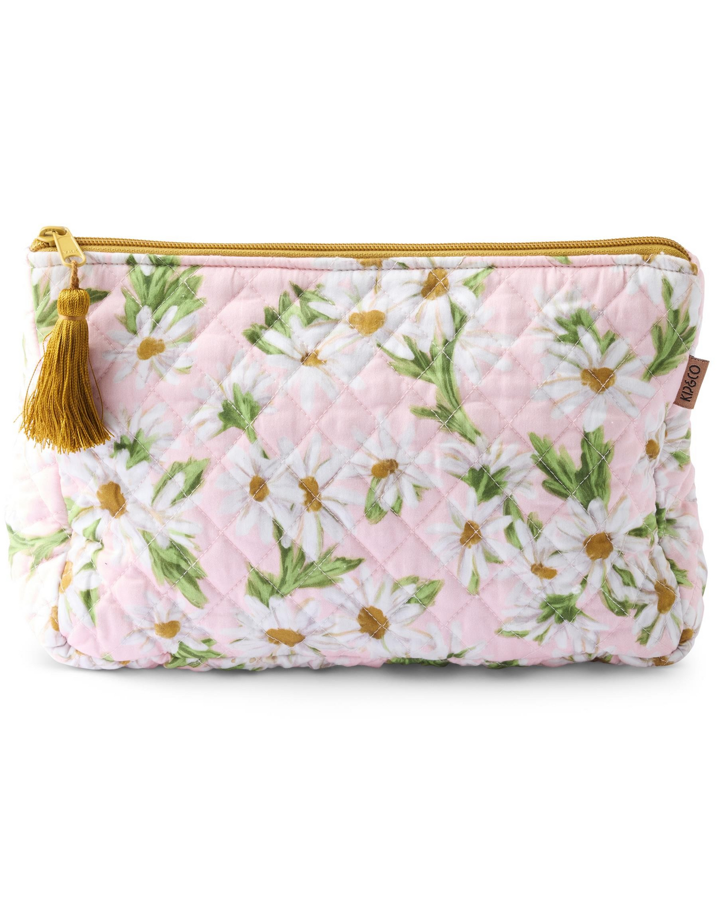 Kip and Co Sweet Daisy Quilted Cotton Toiletry Purse
