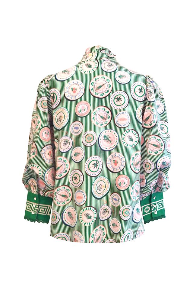 Emily Lovelock Hailey Blouse Jelly Bean