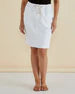 Betty Basics Augie Denim Skirt - White