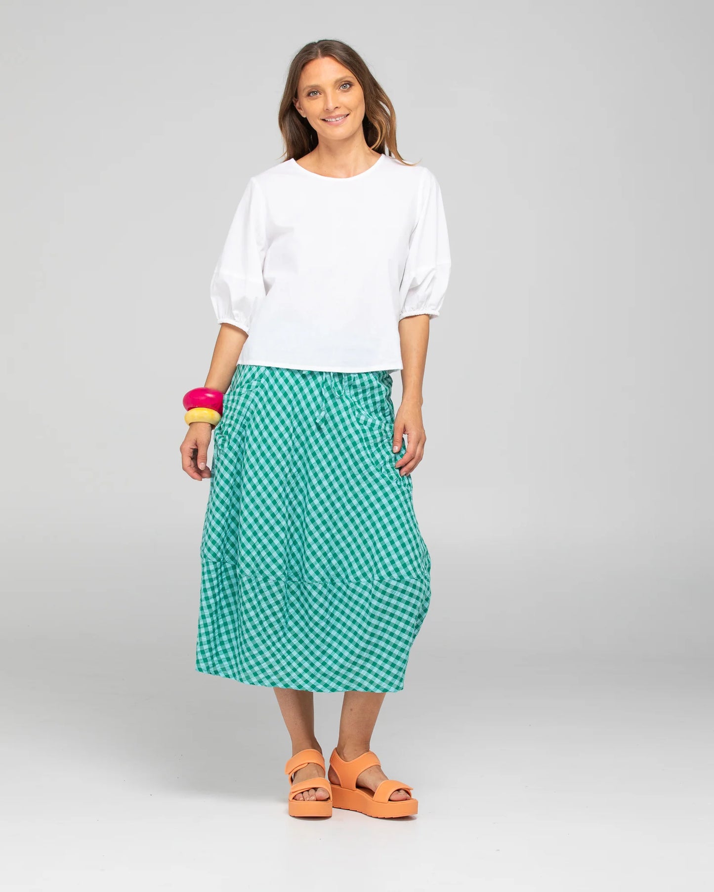 Boom Shankar Guru Skirt - Green