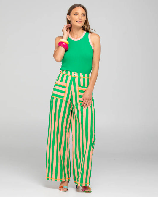 Boom Shankar Sana Pant Capri Peach