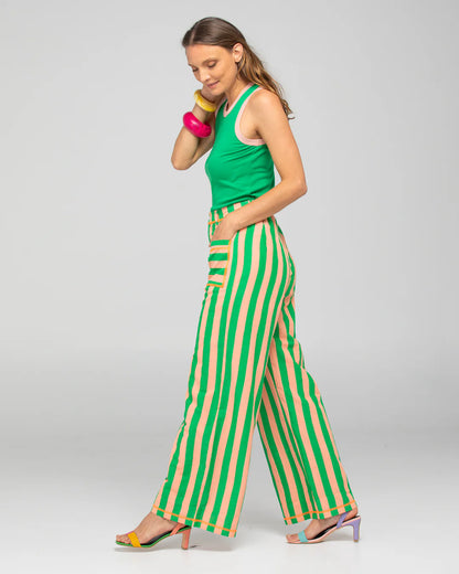 Boom Shankar Sana Pant Capri Peach