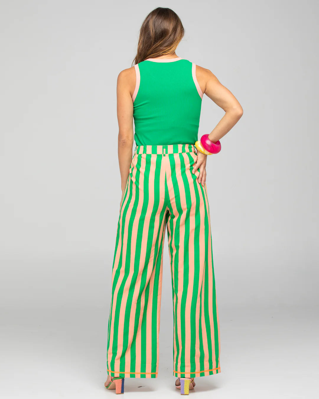 Boom Shankar Sana Pant Capri Peach