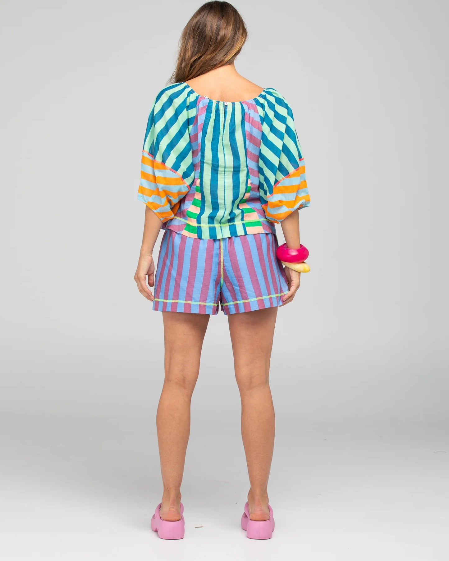 Boom Shankar Colada Short Capri Blue