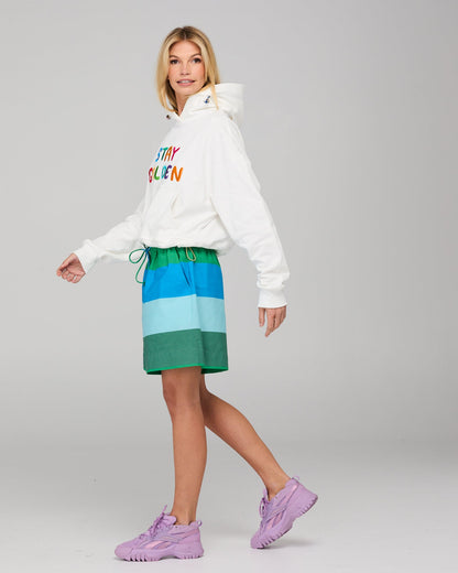 Boom Shankar Meeko Embroidered Jumper - White Multi