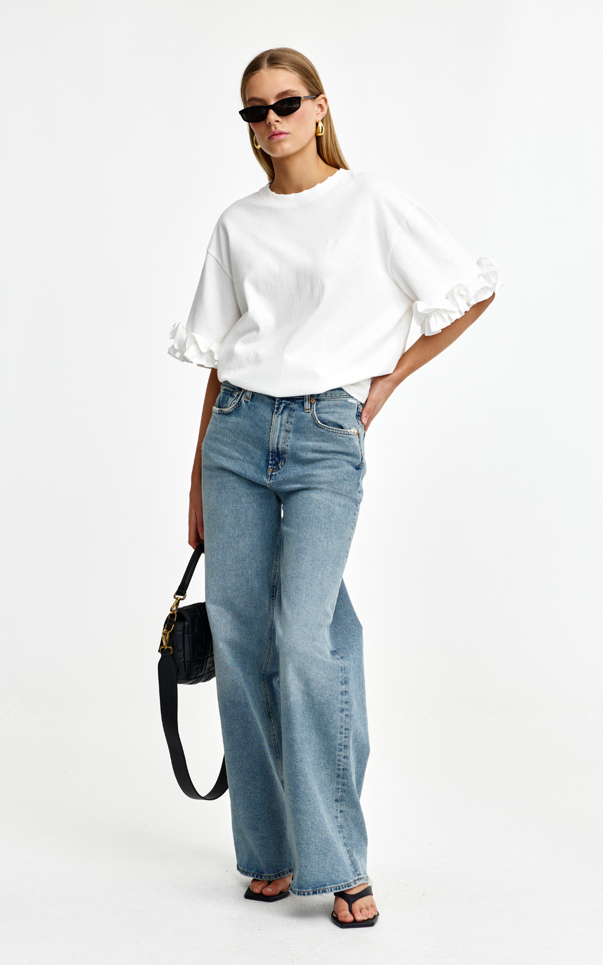 Kinny Raffa Tee - Ivory