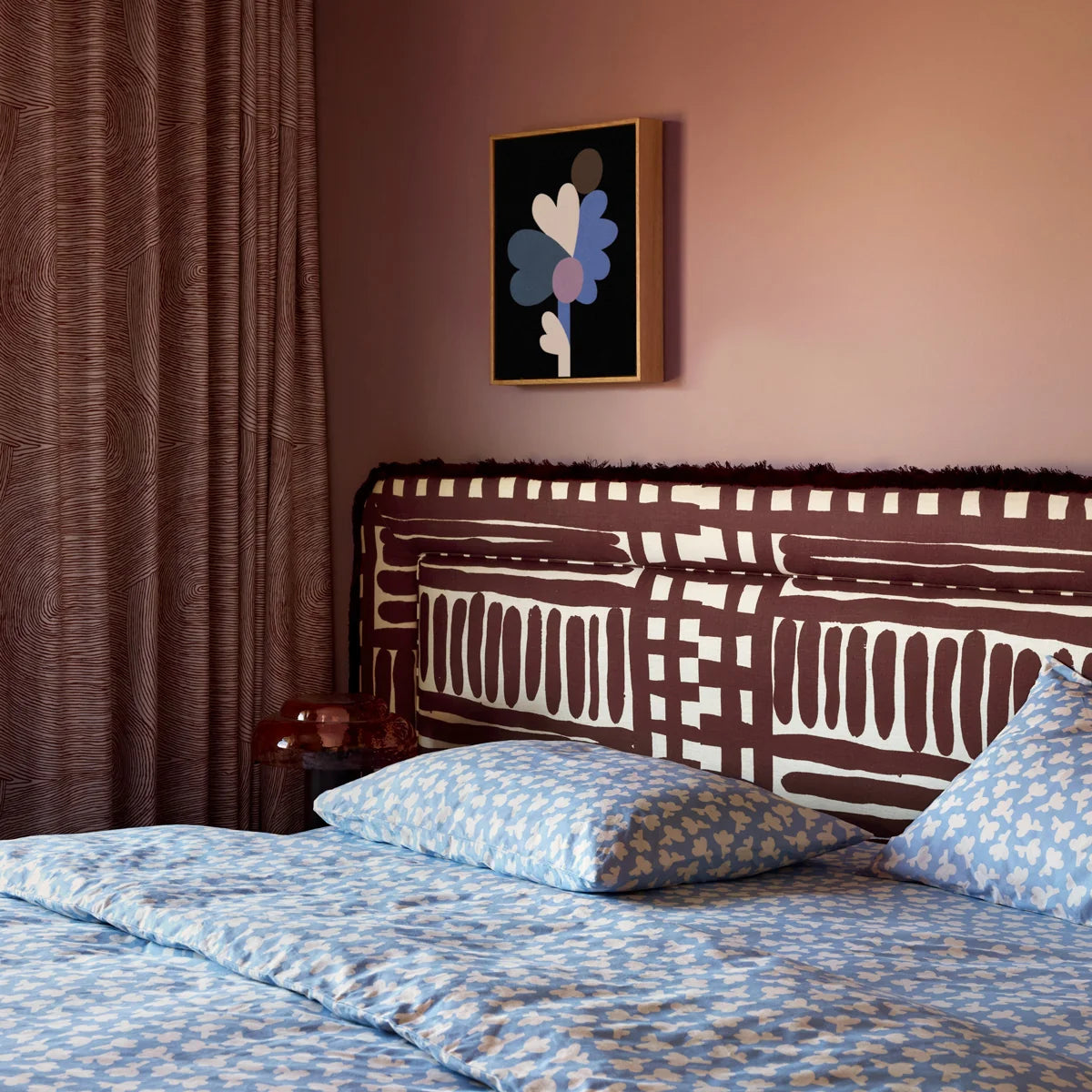 Castle and Things Blue Blossom Cotton Bedding