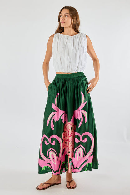 Itami Fontes Skirt - Olive