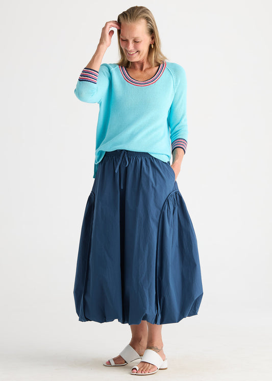 Zaket & Plover Balloon Skirt - Ocean