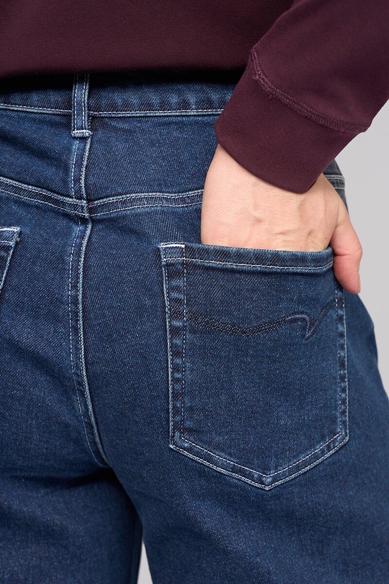 Vassalli Alley Jean Dark Blue