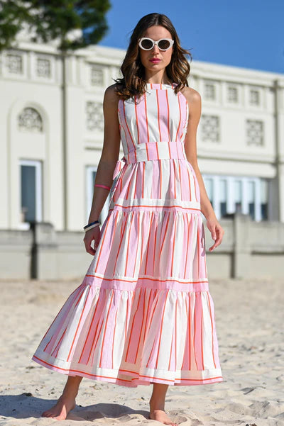 Wyatt Wylde Esme Dress – Candy Stripe