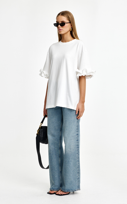 Kinny Raffa Tee - Ivory