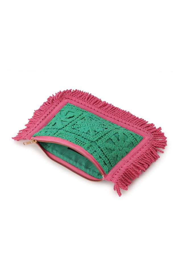 Emily Lovelock Crochet Pouch