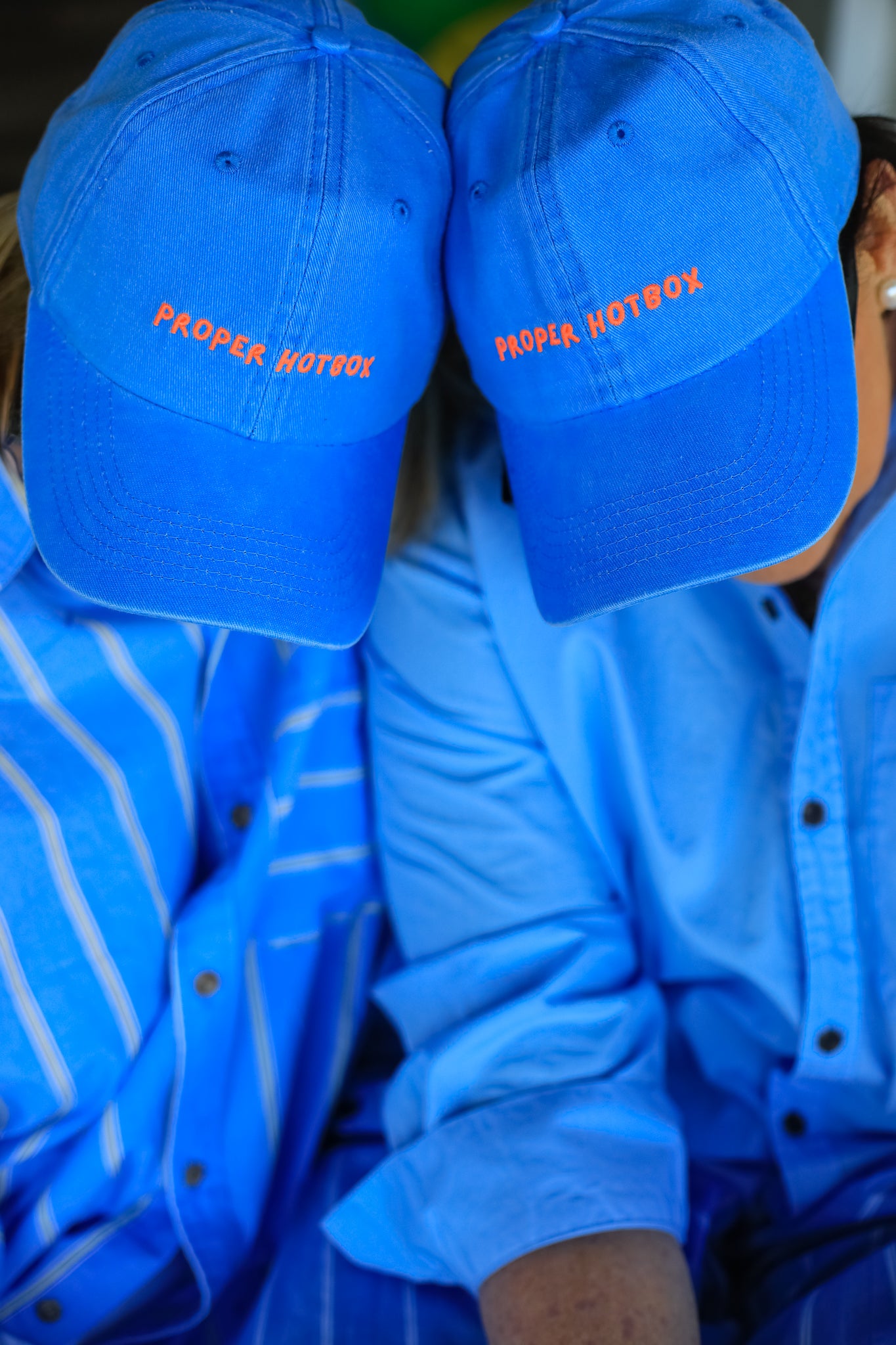 Sterling Belle Proper Hotbox Cap Blue with Neon Orange