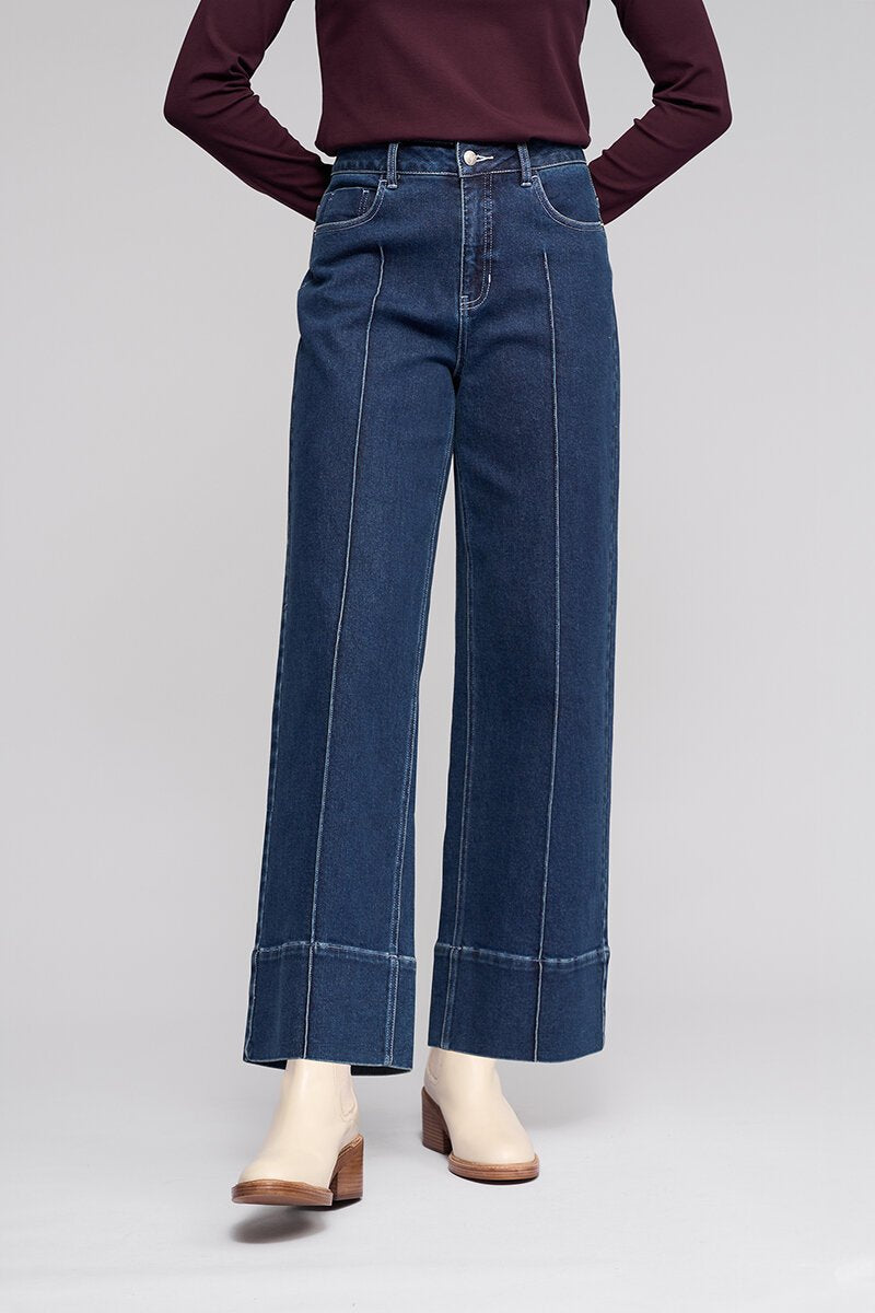 Vassalli Alley Jean Dark Blue
