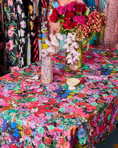 Kip&Co x Romance Was Born Flower Power Pink Tablecloths - 2 Sizes