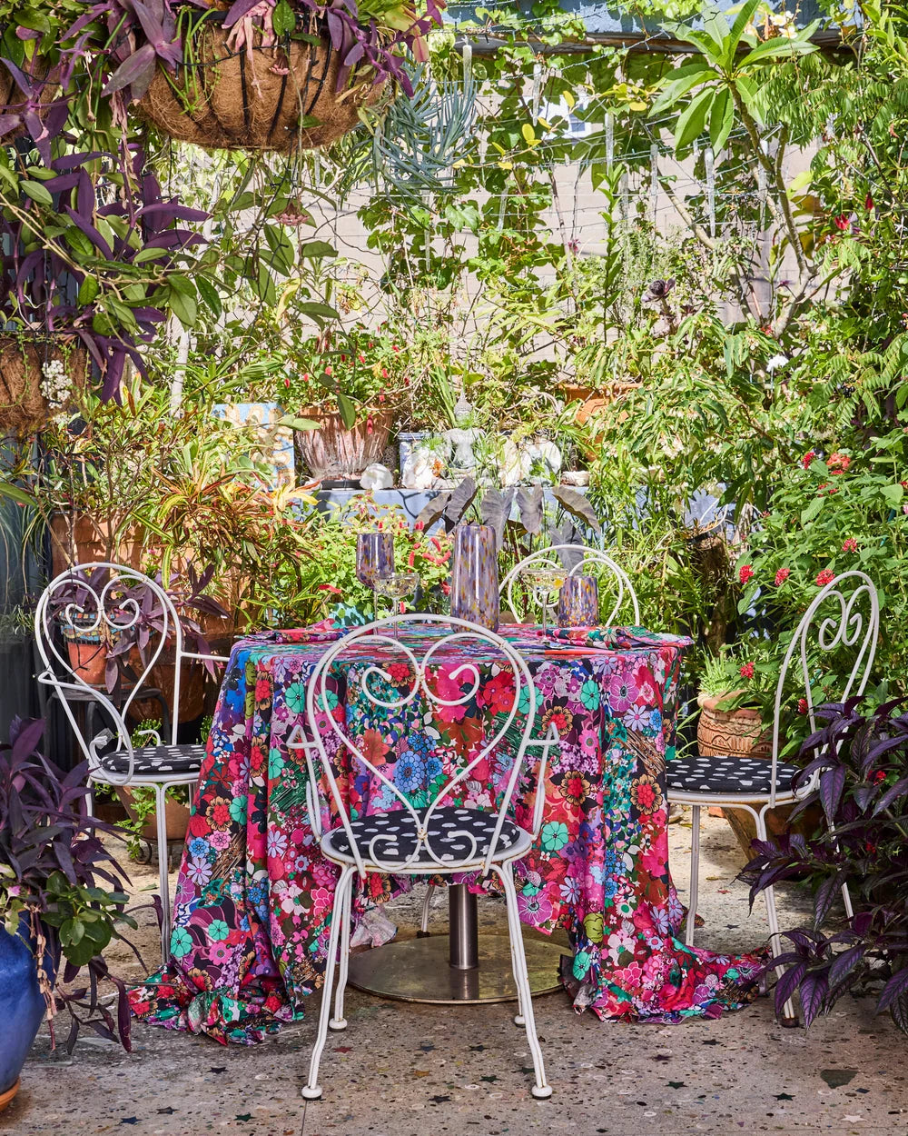 Kip&Co x Romance Was Born Flower Power Pink Tablecloths - 2 Sizes