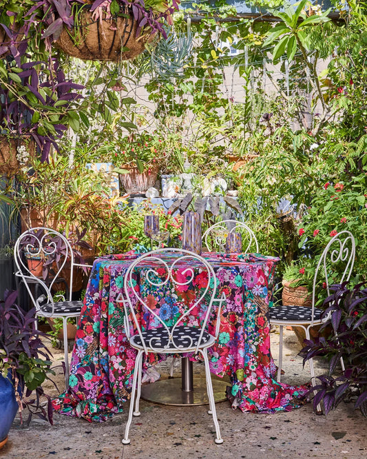 Kip&Co x Romance Was Born Flower Power Pink Tablecloths - 2 Sizes