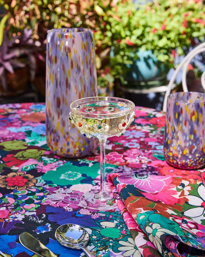 Kip and Co x Romance Was Born Flower Power Cocktail Glass Set
