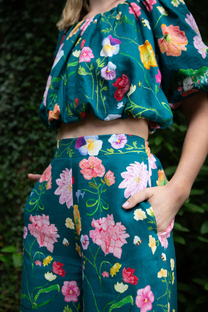 Gem the Label Forrest Green Willow Pants