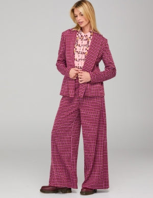 Boom Shankar Aiko Pants - Himari Check