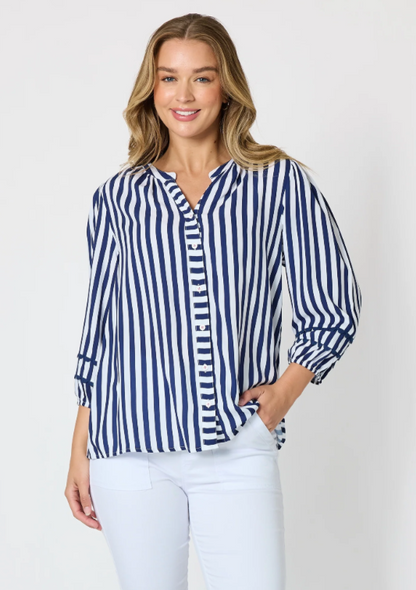 Threadz Montecito Stripe Top - 2 Colours