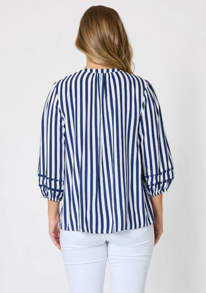 Threadz Montecito Stripe Top - 2 Colours