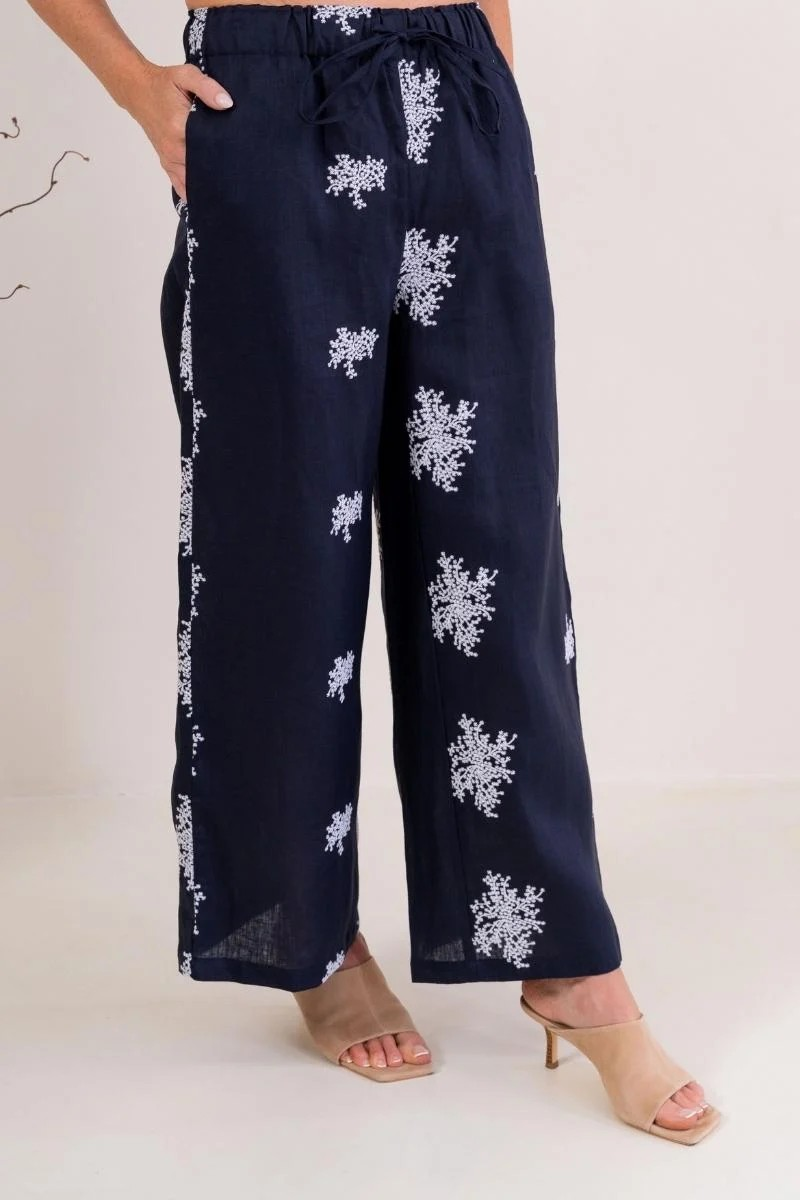See Saw Linen Pants